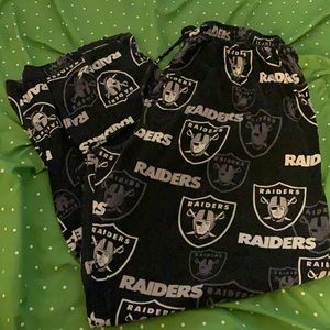 - Raiders PJ pants